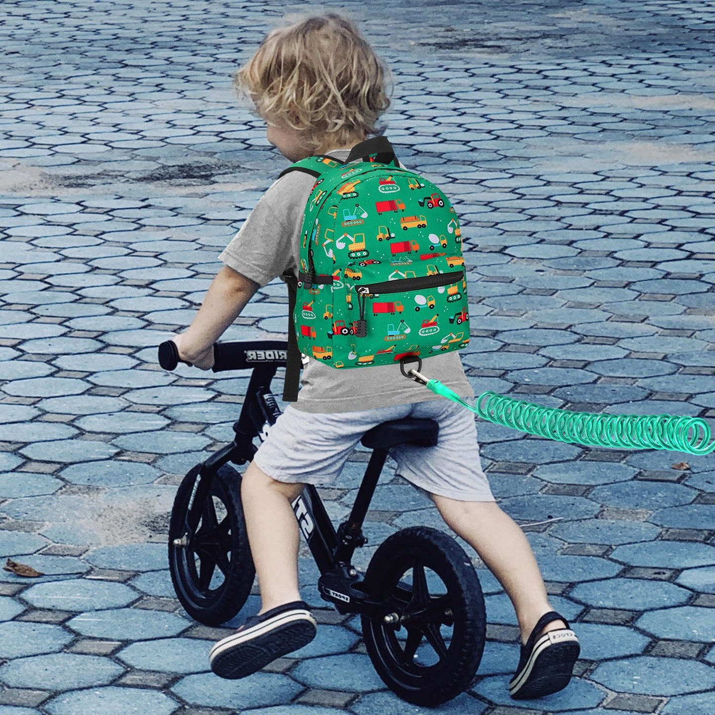 Accmor Toddler Backpack Leash, Cute Unicorn Baby Backpacks with Anti Lost Wrist Link, Mini Kids Backpack Leash Walking Harness for Outdoor Travel, Adorable Backpack Tether for Boys Girls 1-3 (Purple)