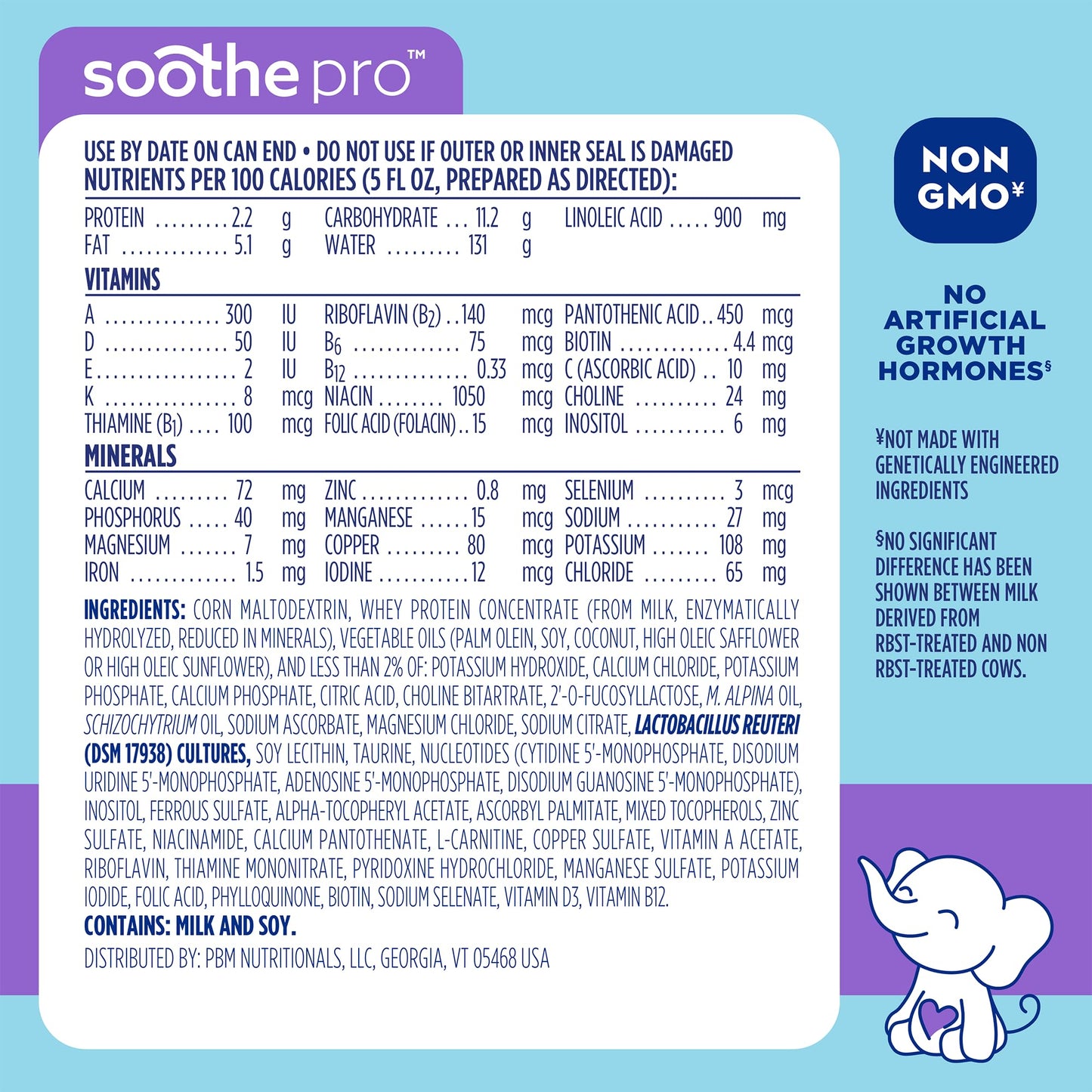 Good Start | Dr. Brown's Soothe Pro, Baby Formula Powder, for Sensitive Tummies, Gas, Fussiness and Spit-Up, Infant Formula with Probiotics, DHA, Non-GMO, 12 Ounces