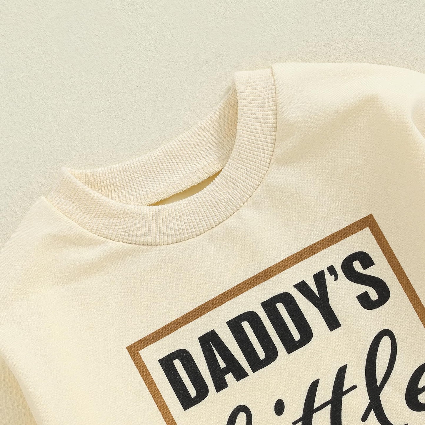 Toddler Baby Boy Fall Clothes Letter Print Long Sleeve Sweatshirt Elastic Pants Cute Kids Winter Outfits