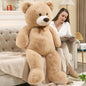 51 inch Big Teddy Bear Cute Giant Stuffed Animals Soft Plush Toy for Girlfriend Kids for Birthday Christmas Valentine's Day