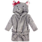Hudson Baby Unisex Baby Plush Animal Face Bathrobe