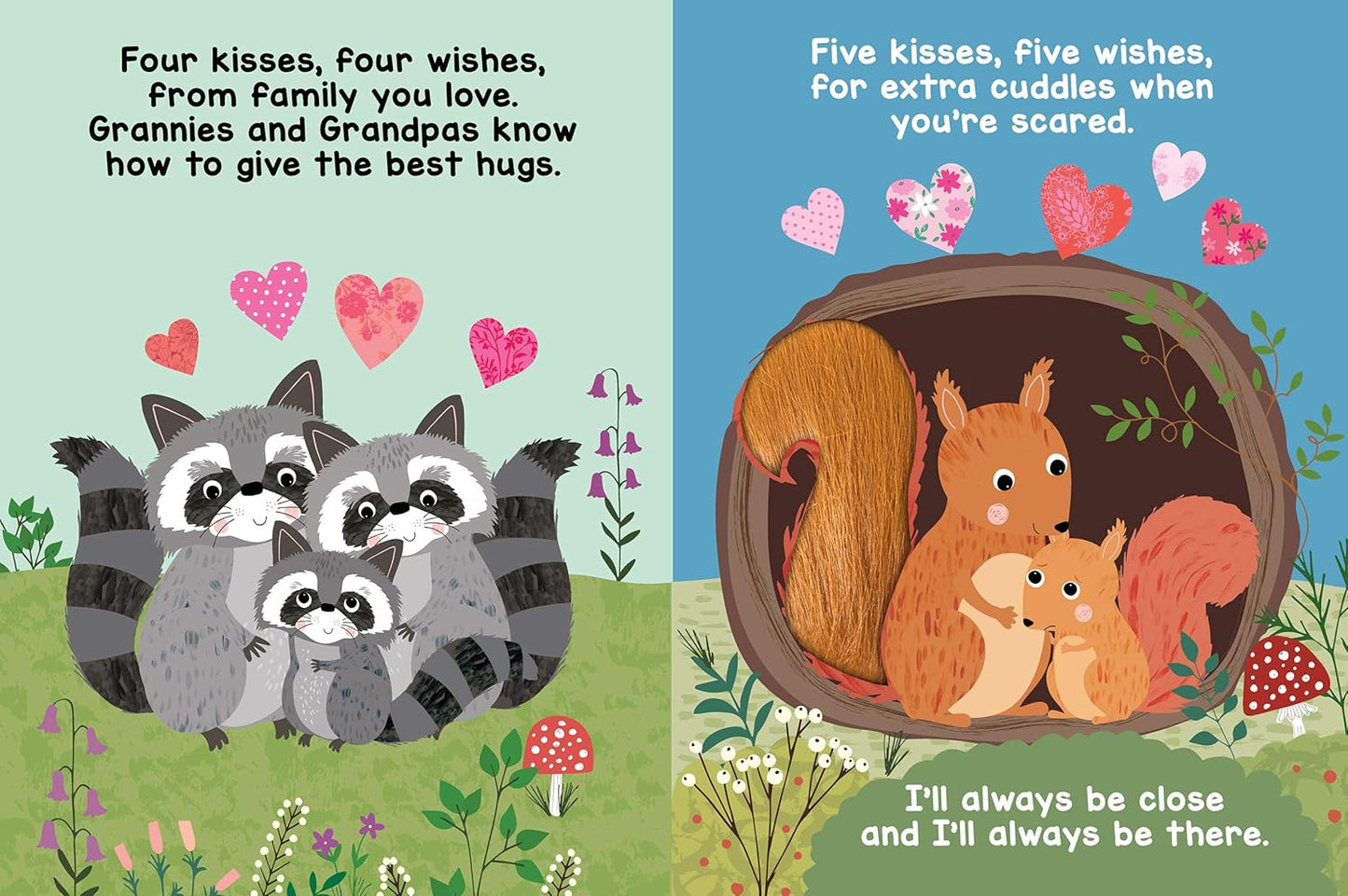 Cuddly Wishes - Touch and Feel Board Book - Sensory Board Book