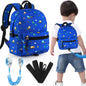 Accmor Toddler Backpack Leash, Cute Unicorn Baby Backpacks with Anti Lost Wrist Link, Mini Kids Backpack Leash Walking Harness for Outdoor Travel, Adorable Backpack Tether for Boys Girls 1-3 (Purple)