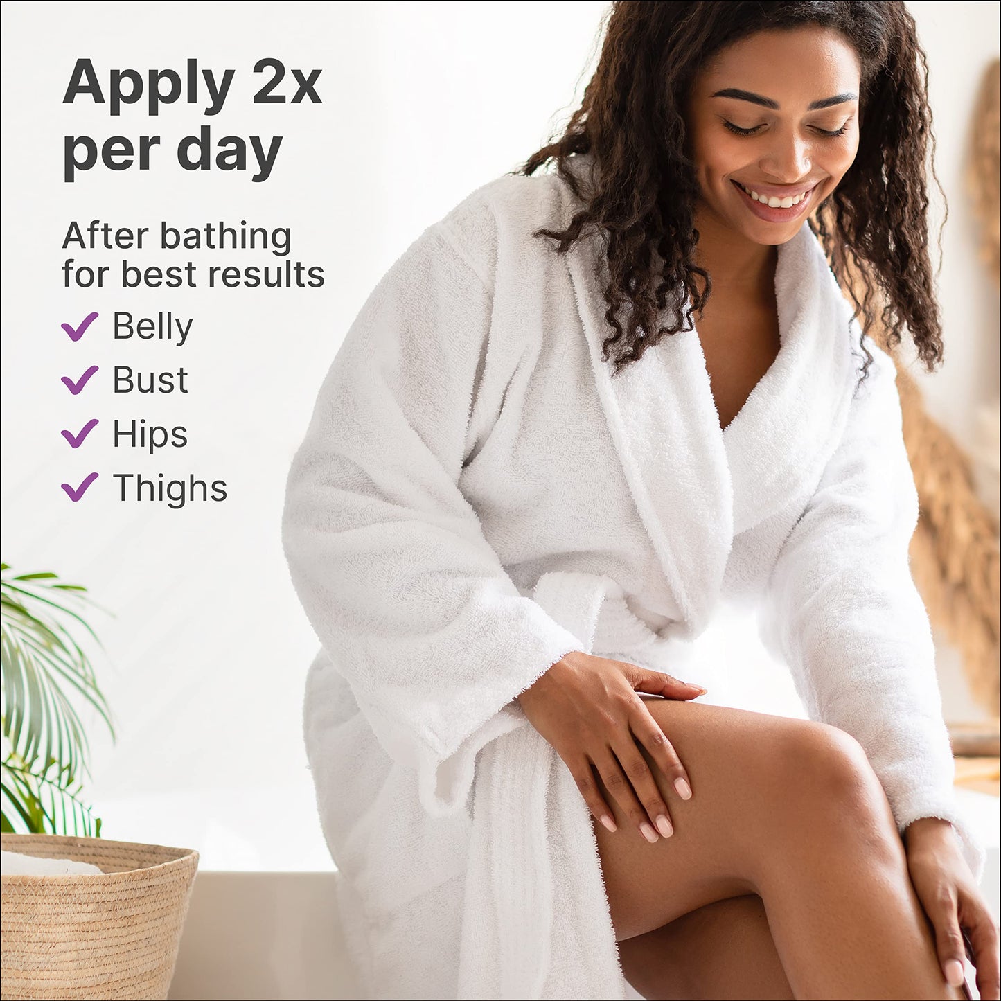 TriLASTIN Maternity Stretch Mark Prevention Cream - Paraben-Free, Hypoallergenic, and Safe for Pregnancy - Stretch Mark Formula for Pregnant Women - 4 Oz Belly Cream for Pregnant Women