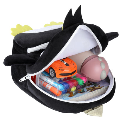 MICHLEY Toddler Backpack Plush Animal SchoolBag Cartoon Girls Travel Bag Mini Baby Daypack for Kids Kindergarten Pre School Bags, Cow
