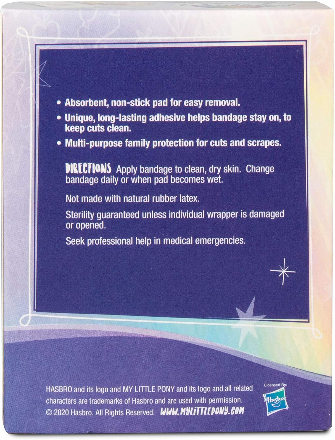 Dukal My Little Pony, Multi Colored, 100 Count
