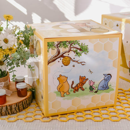 Kate Aspen Woodland Baby Shower Boxes with Letters for Baby Shower Gender Reveal Decorations Photo Prop & Forest Animal Nursery Decor (Set of 4 Blocks Spells Baby)