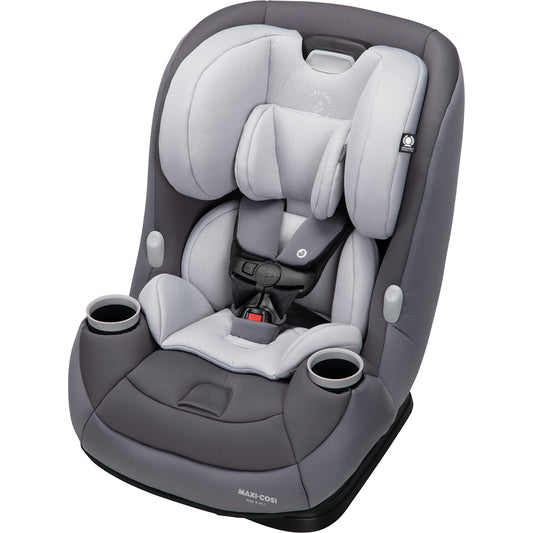 Maxi-Cosi Pria All-in-One Convertible Car Seat, Rear Facing Car Seat for Infants from 4-40 lbs, Forward Facing Car Seat up to 100 lbs in Booster Seat Mode, Rose Pink Sweater