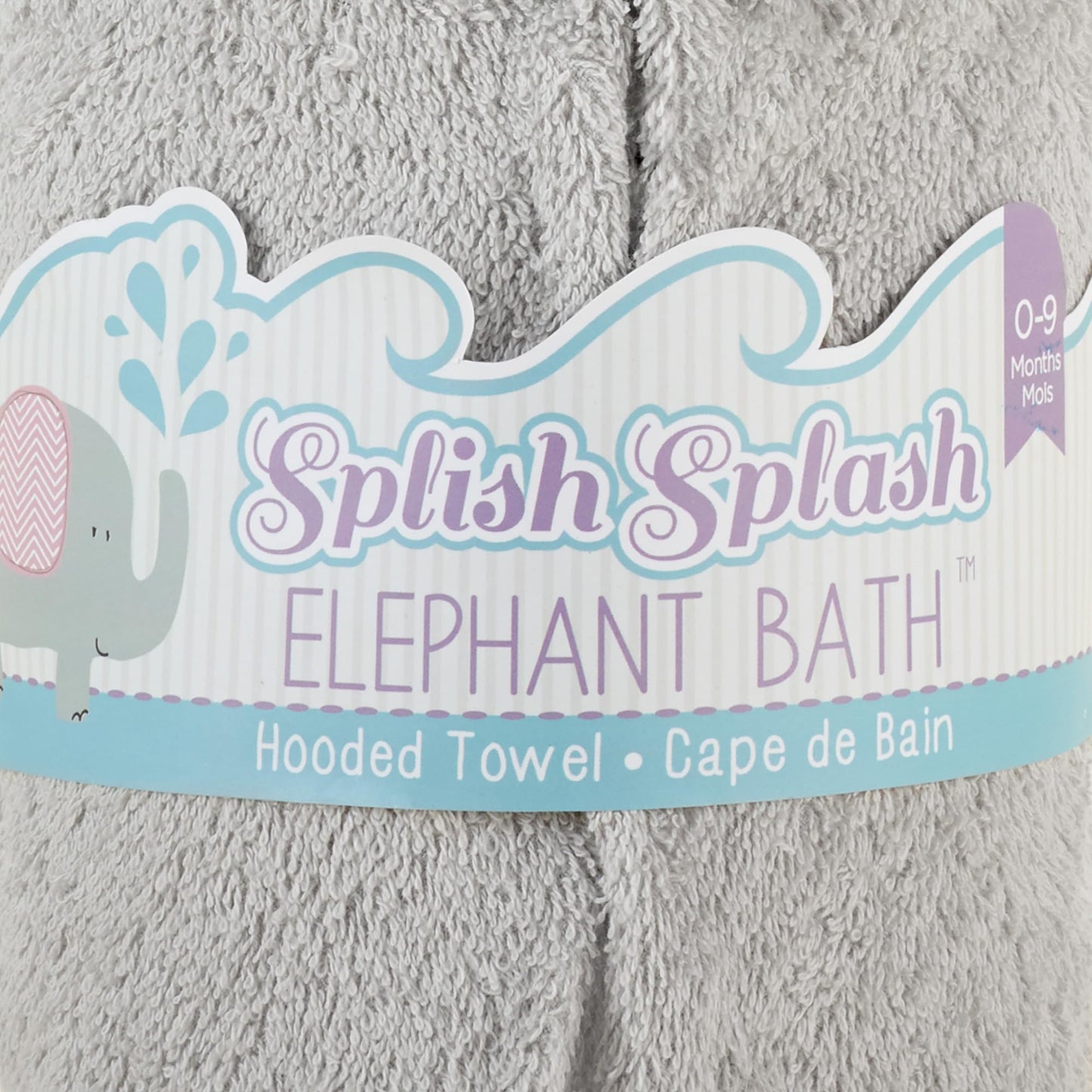 Baby Aspen "Utterly Adorable Cow Hooded Towel/Baby Robe, 0-9 Months