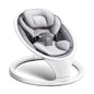 Munchkin Baby Swing, Portable and Lightweight, Bluetooth Enabled Electric Infant Rocker with Natural Sway in 5 Ranges of Motion, Newborn Nursery Essentials, White/Grey