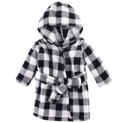Hudson Baby Unisex Baby Plush Animal Face Bathrobe