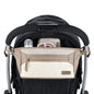 Itzy Ritzy Adjustable Stroller Caddy and Organizer Bag Featuring Front Zippered Pocket, 2 Built-in Interior Pockets & Adjustable Straps to Fit Nearly Any Stroller (Chai)