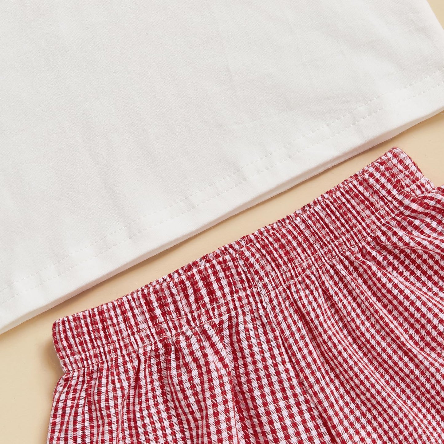 VISGOGO Baby Boy Girls Toddler Summer Outfit Striped T-shirt Toddler Boy Summer Clothes 6 12 18 Months 2 3 4 5 T Short Set
