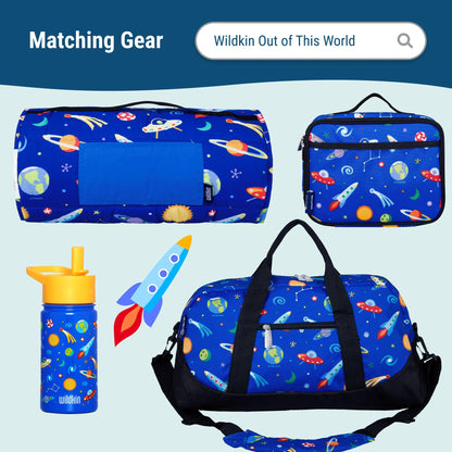 Wildkin 12-inch Kids Backpack – Padded, Adjustable, Ideal for Daycare & Travel - Trains, Planes, and Trucks