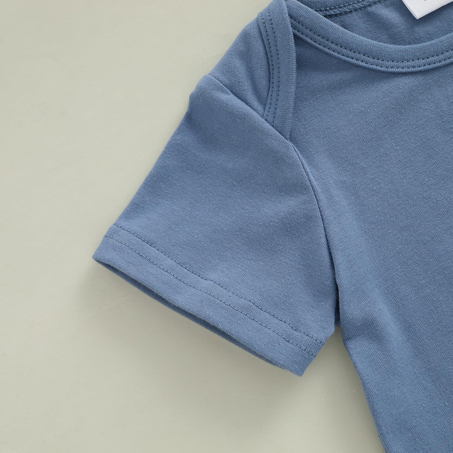 MERSARIPHY Newborn Baby Boy Summer Clothes Mama's Boy Little Dude Short Sleeve Romper Shorts Set Infant Waffle Knit Outfit
