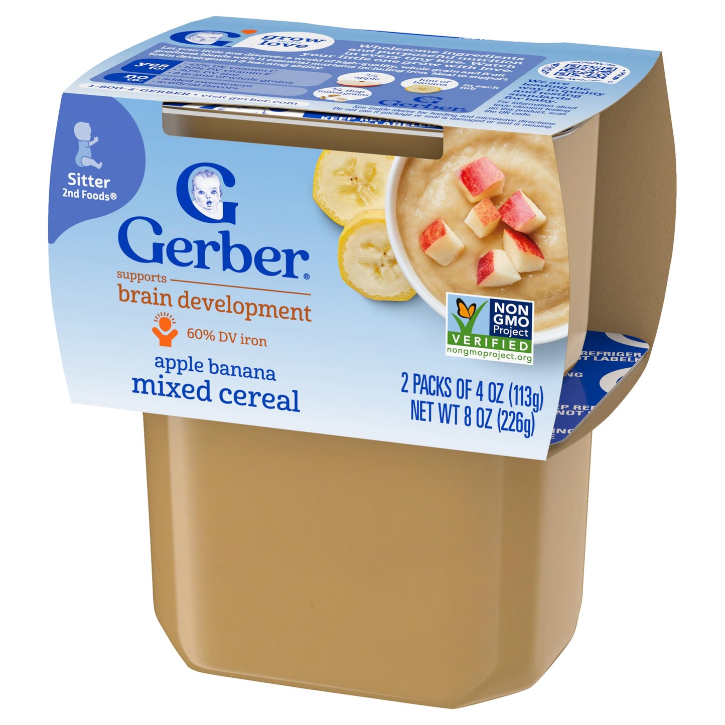 Gerber Baby Food, 2nd Foods (Apricot Mixed Fruit)
