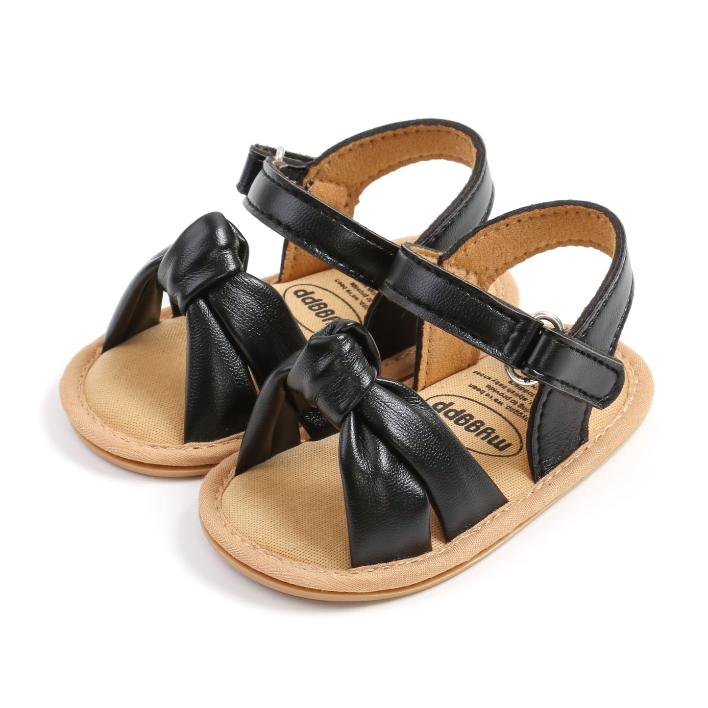 LAFEGEN Infant Baby Girls Summer Sandals Newborn Toddler First Walker Crib Dress Shoes