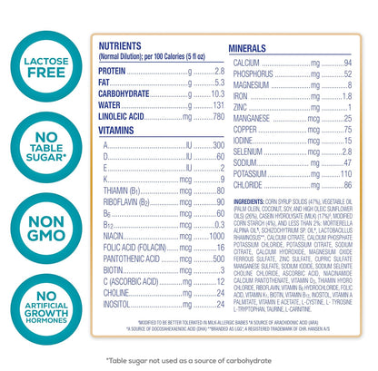 Enfamil Nutramigen Hypoallergenic Baby Formula with Iron, Lactose Free, Colic Relief from Cow's Milk Allergy Starts in 24 Hours, Brain Building DHA, Probiotic LGG for Immune Support, 27.8 Oz Can
