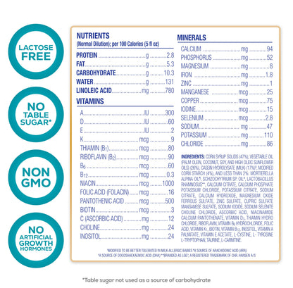 Enfamil Nutramigen Hypoallergenic Baby Formula with Iron, Lactose Free, Colic Relief from Cow's Milk Allergy Starts in 24 Hours, Brain Building DHA, Probiotic LGG for Immune Support, 27.8 Oz Can