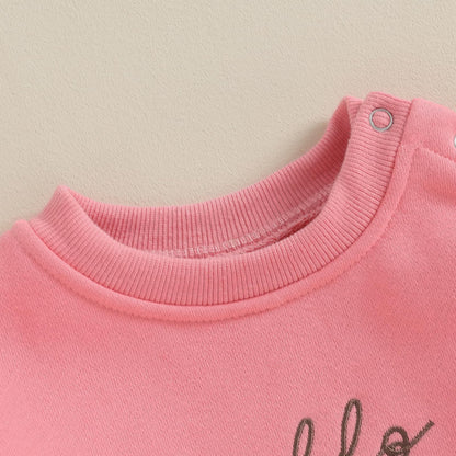 VISGOGO Newborn Infant Baby Boy Girls Oversized Romper Little Dude Sweater Onesie Coming Home Outfit Neutral Clothes