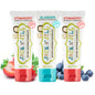Jack N' Jill Natural Toothpaste for Baby and Infants - Fluoride Free Training Toothpaste, 40% Xylitol, BPA Free - Strawberry, 1.76 oz (Pack of 1)