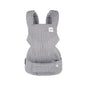 Baby Tula Explore Linen Baby Carrier 7 – 45 lb, Adjustable Newborn to Toddler Carrier, Multiple Ergonomic Positions Front and Back, Breathable and [Natural – Explore + Linen, Ash