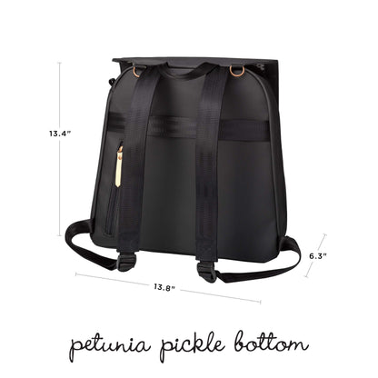 Petunia Pickle Bottom Meta Backpack | Baby Bag | Diaper Bag Backpack for Parents | Stylish Bag and Organizer | Comfortable, Spacious Backpack for Moms and Dads | Cedar
