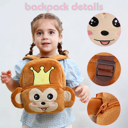 Toddler Backpack for Girls Boys School Small Backpacks Toddler Back Pack Stuffed Animal Backpack Kawaii Kids Mini School Bag Preschool Age 2-4 Unicorn