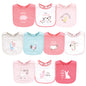 Hudson Baby Unisex BabyCotton Bibs