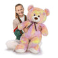 Tezituor 59" Gaint Teddy Bear Stuffed Animal,5ft Life Size Big Teddy Bears,Light Brown Cute Soft Plush Toy,Gifts for Kids Girls Boys Girlfriend Valentine,Christmas,Birthday,Baby Shower,Wedding Party
