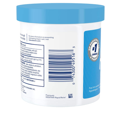 Desitin Daily Defense Baby Diaper Rash Cream with 13% Zinc Oxide, Barrier Cream to Treat, Relieve & Prevent Diaper Rash, Hypoallergenic, Dye-, Phthalate- & Paraben-Free, 16 oz