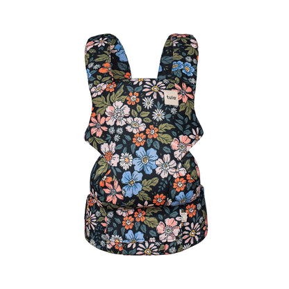 Baby Tula Explore Linen Baby Carrier 7 – 45 lb, Adjustable Newborn to Toddler Carrier, Multiple Ergonomic Positions Front and Back, Breathable and [Natural – Explore + Linen, Ash