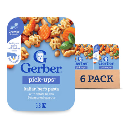 Gerber Toddler Food, Mashed Potatoes & Beef in Gravy, Mealtime for Toddler, 8PK