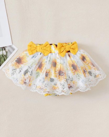 Mioglrie Preemie Clothes Girl Newborn Girl Outfits Infant Baby Girl Clothes Summer Romper Dress Shorts Set
