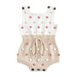 Simplee kids Baby Girl Kint Romper Fall Sleeveless Pompoms Rompers Newborn Little Girl Overall Jumpsuit Outfits