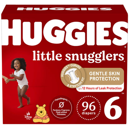 Huggies Newborn Diapers, Little Snugglers Baby Diapers, Size Newborn (up to 10 lbs), 31 Count