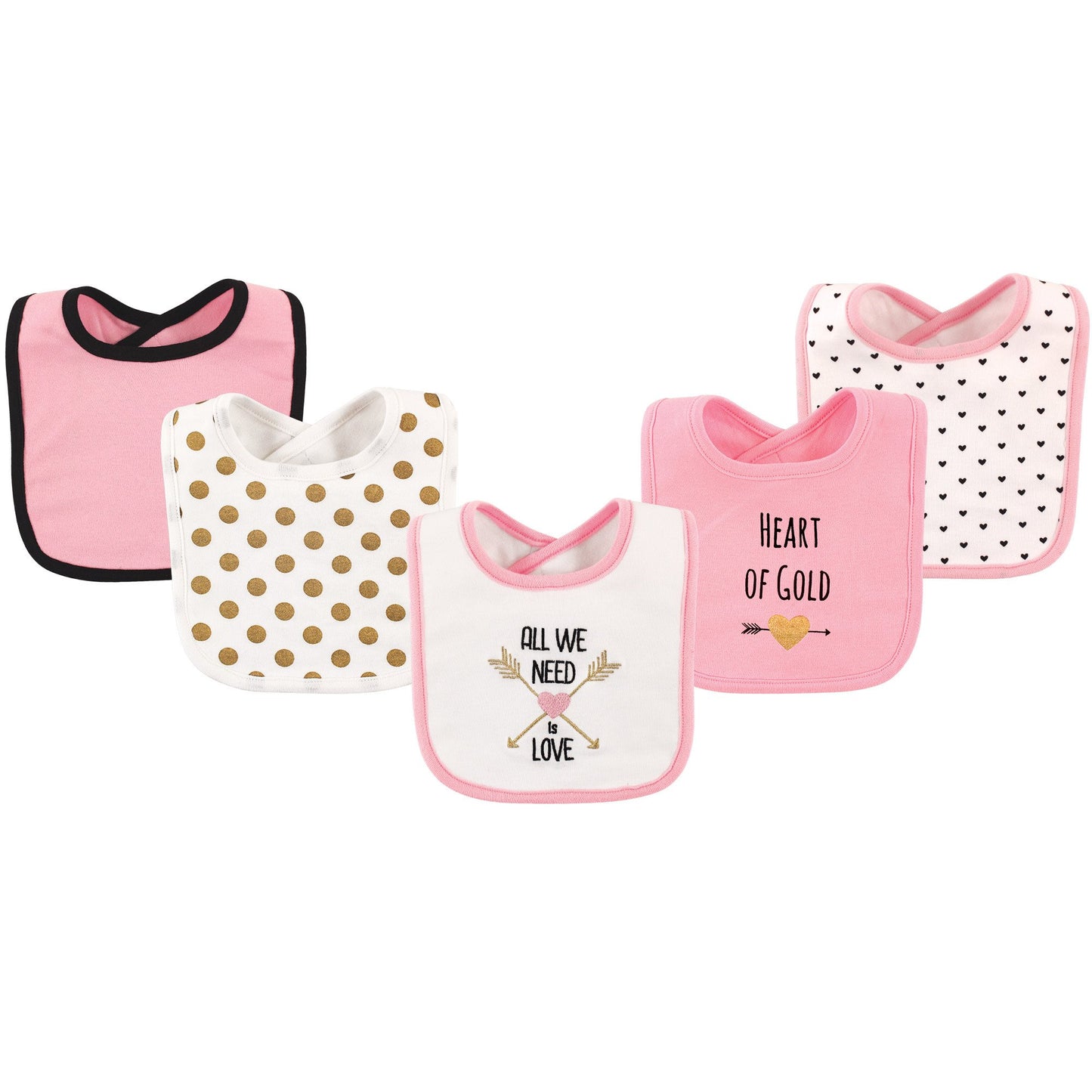Hudson Baby Unisex BabyCotton Bibs