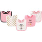Hudson Baby Unisex BabyCotton Bibs