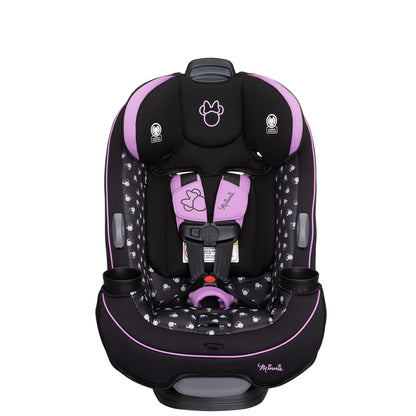 Disney Convertible Car Seat, Rear Facing 5-40 pounds, Forward Facing 30-65 pounds, Booster 40-100 lbs, Convert From Infant to Toddler, Simply Mickey