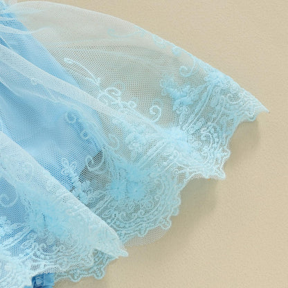 Mubineo Baby Girl Summer Clothes Lace Romper Skirt Dress Princess Outfits Sleeveless Flower Newborn Outfit