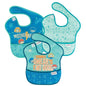 Bumkins Disney Bibs for Girl or Boy, SuperBib Baby and Toddler 6-24 Months, Essential Must Have for Eating, Feeding, Baby Led Weaning, Mess Saving Waterproof Soft Fabric, 3-pk Pooh Bear and Friends