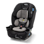 Graco SlimFit 3-in-1 Convertible Car Seat, Space Saving Design, Forward & Rear-Facing, Highback Booster Option – Purple