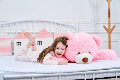 IKASA Giant Teddy Bear Plush Toy Stuffed Animals(Brown,78 inches)