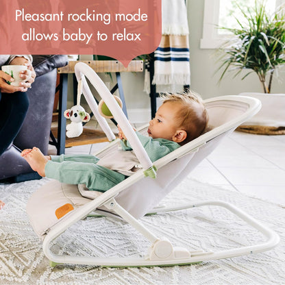 Tiny Love Boho Chic 2-in-1 with Removeable Hanging-Toy Bar, Stationary Modes, Folds Flat for Compact Storage and Portability