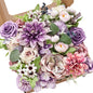 Serwalin Pink Artificial Flowers, Silk Fake Flowers for DIY Wedding Bridal Bouquets, Wedding Cake Flowers for Table Centerpieces Baby Shower Birthday Party Home Decorations