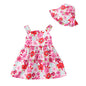 Newborn Infant Baby Girl Dress Toddler Girl Clothes Halter Backless Sleeveless Flower Sundress Summer Dresses for Girl