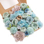 Artificial Flowers Combo, Fake Flowers for DIY Tables Centerpieces Baby Shower Bridal Shower Wedding Bouquet Arrangements Party Candle Holder Cake Decor Flower Home Decorations