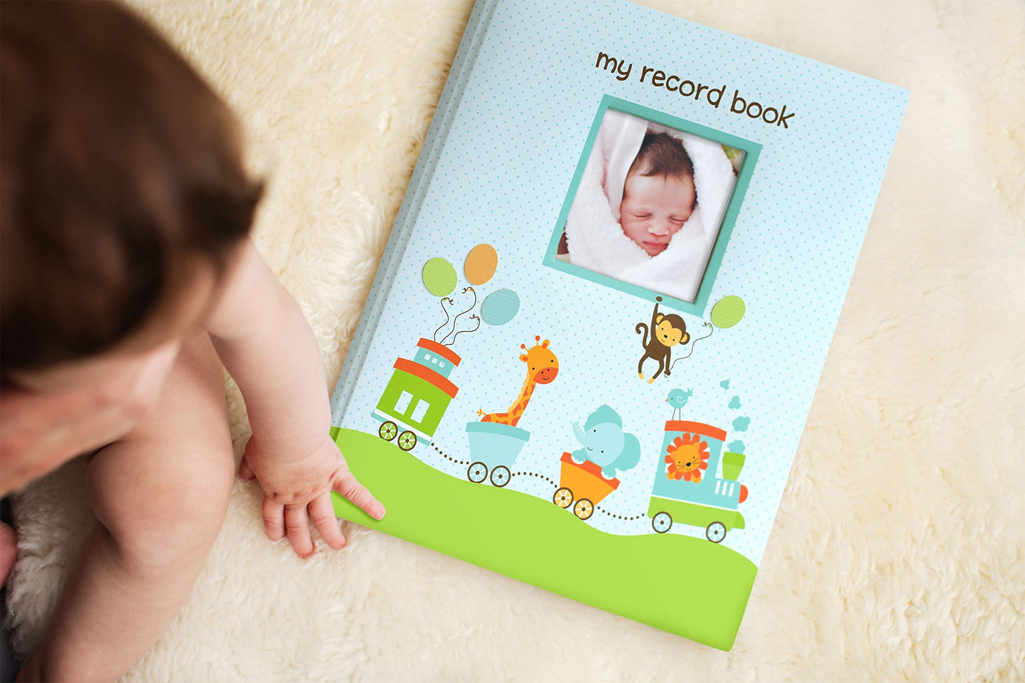 Bird Photo Album, Memory Keepsake Babybook, Gender-Neutral Baby Accessory for New and Expecting Parents, Pink