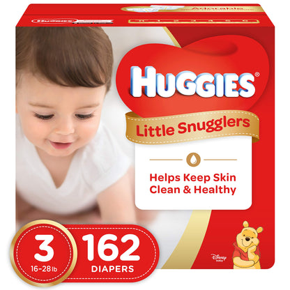 Huggies Newborn Diapers, Little Snugglers Baby Diapers, Size Newborn (up to 10 lbs), 31 Count