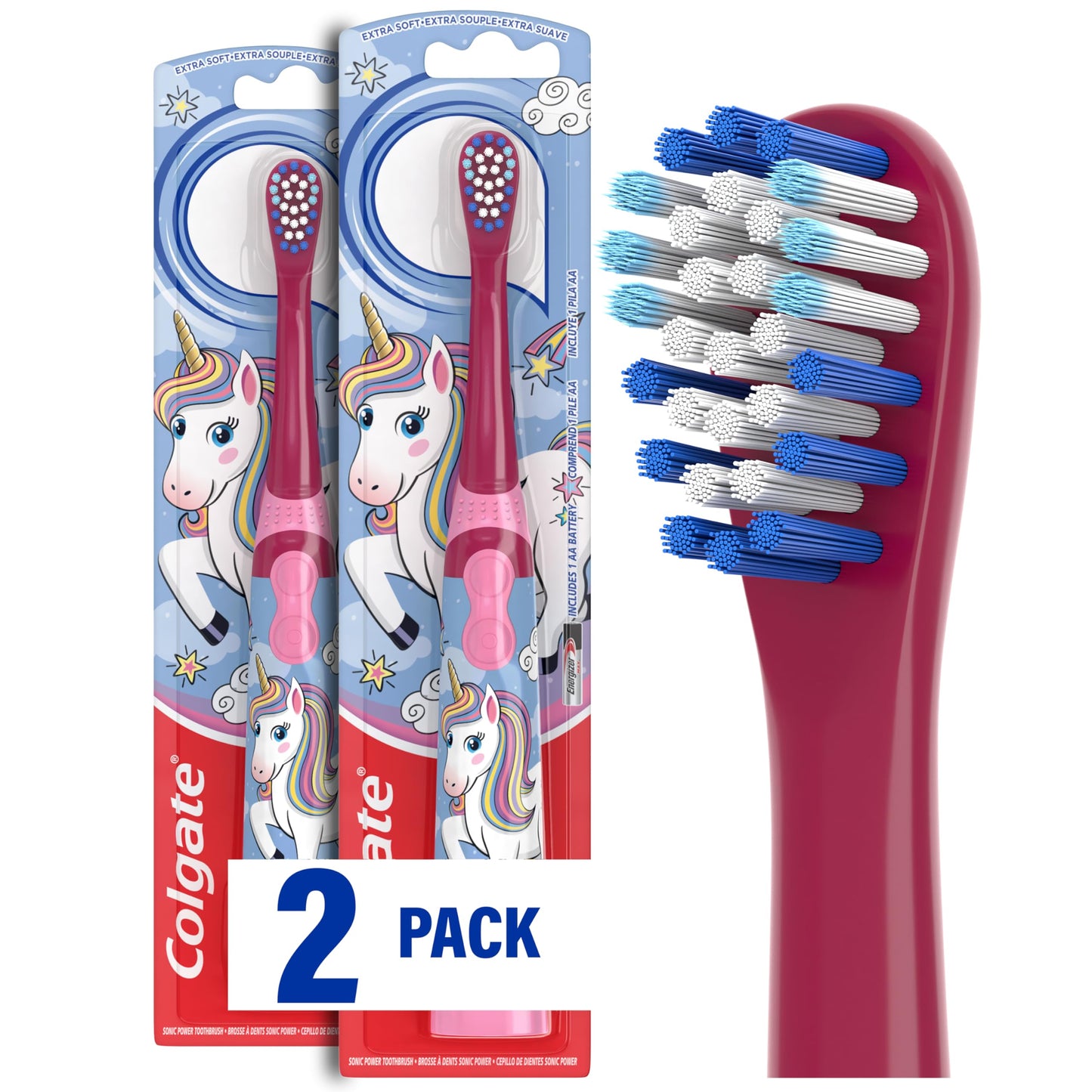 Colgate Kids Bluey Battery Powered Toothbrush and Toothpaste Bundle